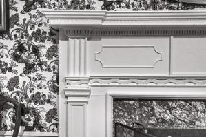 Dining room mantel, ca. 1800-10