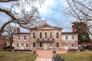 Built 1792-94; enlarged with wings in 1876