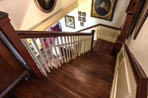 Backstairs added in 1784
