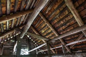 Interior roof and framing