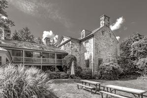 Rear of main house
