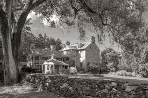 Side view of house
