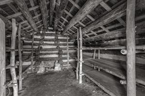 Reconstructed Revolutionary War cabin