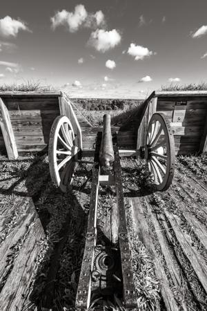Redoubt with cannon