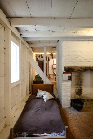 Rebuilt center chimney