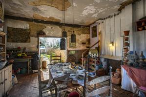 Carriage room, view towards front door