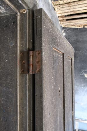 1850s butt hinge on slave quarter door