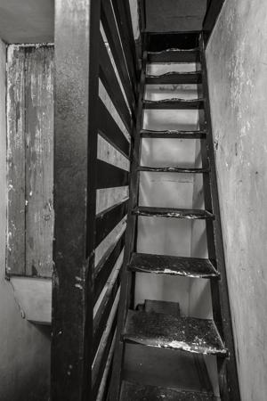 Stair to attic quarter; 1804 or not long thereafter