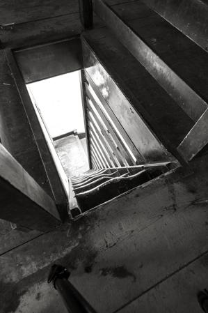 Stair to attic quarter, 1804 or not long thereafter