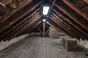 Truss at hip in main attic; 1804