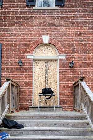 Ghost of porch, ca. 1812