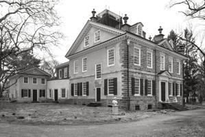 House, collonade, kitchen