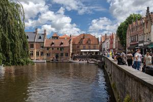 View across canal