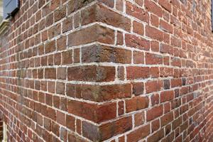 Header bond (left); Flemish bond, right, 1755
