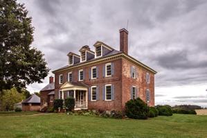 Land front, header bond, 1755