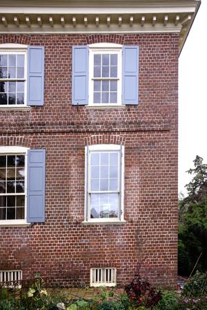 Detail, land front, 1755