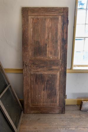 Two-panel door; ca. 1780