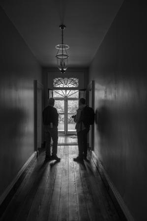 Jeff Klee in passage, floor 1, 1820-22