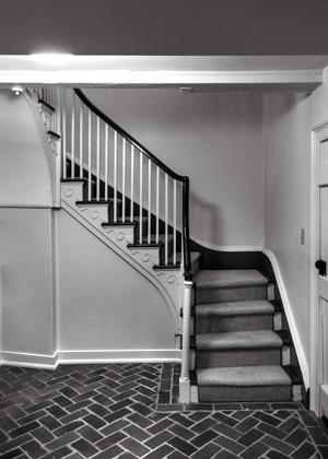 Stairs in cellar/basement, 1820-22