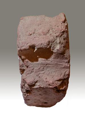 Locally made jamb brick for leaded casement window, 1667.