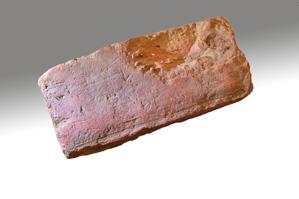 Mold mark strike on top face, 1667