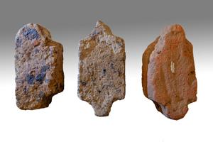Locally made mullion and window jamb bricks for leaded casement 