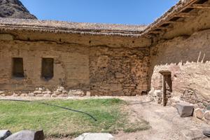 Archaeological ruins of house