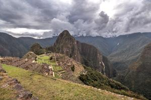View of the Inca ruins, ca. 1438-71
