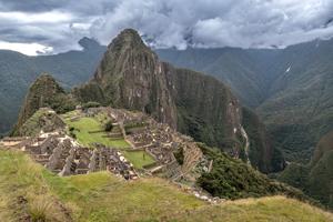 View of the Inca ruins, ca. 1438-71