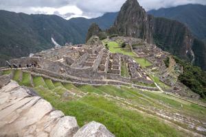 View of the Inca ruins, ca. 1438-71