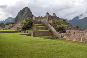 View of the Inca ruins, ca. 1438-71