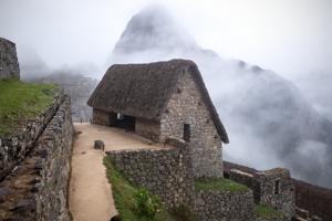 Early morning fog  over the village (ca. 1438-71)