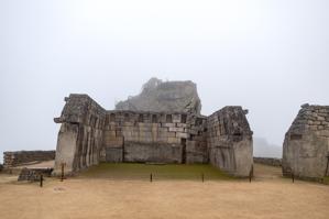 Main temple, Inca ruins; 15th century