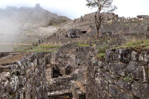 Inca ruins; 15th century
