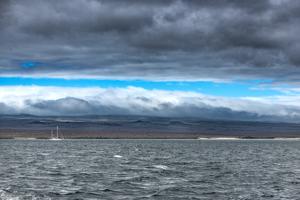 View of the Galapagos from sea