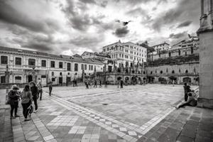 Plaza outside basilica