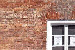 Cellar window arch; ca. 1820