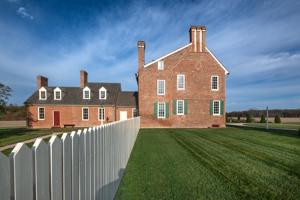 South elevation restored to its 1705-1784 appearance