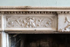 Dining room mantel detail, 1800-05