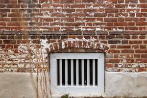Cellar window, front wall, 1765