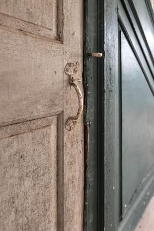 Thumb latch, cellar door; 1765