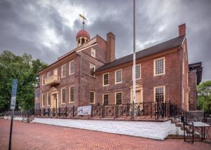 South elevation (1732) with 1765 east wing
