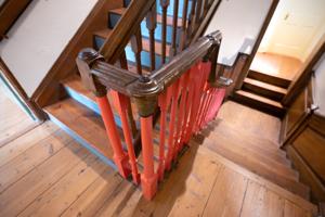 Stairs at landing; ca. 1750