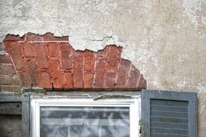 True tuck-pointed arches, 1790s
