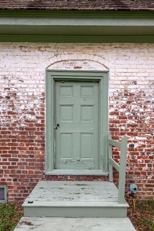 Rear door; ca. 1745