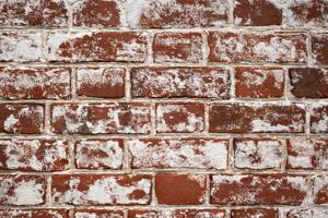Flemish bond detail on front of second-phase wing