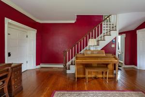 1840s/50s stairs in hall replacing seperate winders in hall and 
