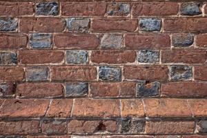Bricks showing distress marks created when mold remove; fingerpr