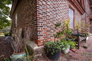 Brick detail, kitchen, ca. 1750
