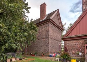Rear of main house, 1720s